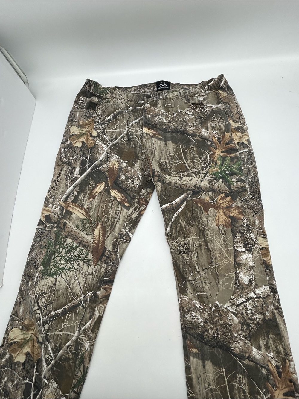 Realtree-Style Men’s Camouflage Jeans - Brown/Green L-40-32